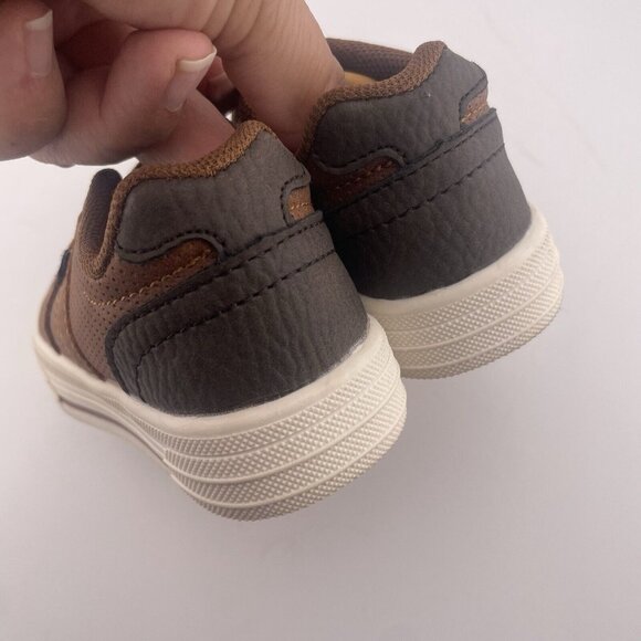 Bass Toddler Boys Shoes Size 5‎ | 753297-C9H Brown Slip On Loafers - Picture 4 of 7